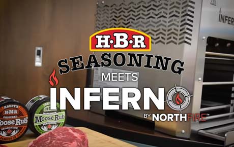 HBR Inferno bbq fryer beaver rub seasoning