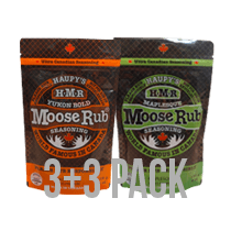 moose spice rubs six pouches 