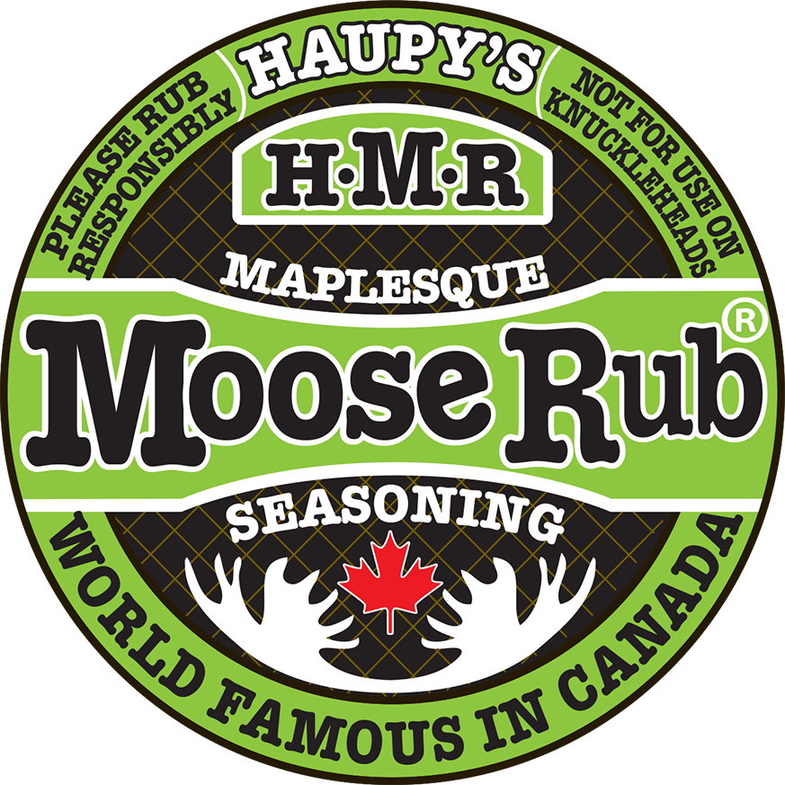 haupys moose rub maplesque seasoning pouch puck or shaker